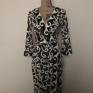 Diane Von Furstenberg famous wrap dress.